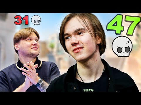 Видео: ПОТНАЯ ЗАРУБА!! - ДОНК ТАЩИТ СИМПЛА НА ФЕЙСИТЕ И НАБИВАЕТ 47 ФРАГОВ!! (РУС СУБ) / КС2