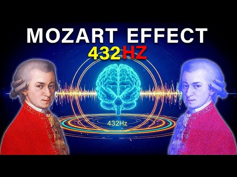 Видео: Эффект Моцарта на частоте 432 Гц | Классическая музыка для восстановления концентрации и умственных
