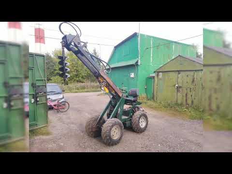 Видео: Собираем ямобур на минипогрузчик