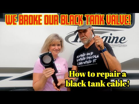 Видео: Мы сломали наш черный бак | Как починить черный трос бака на Grand Design Imagine