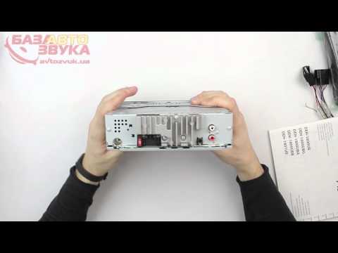 Видео: Автомагнитола Pioneer DEH-1800UBG