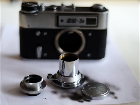 Видео: Индустар-22. Чернение линз. Любой каприз за ваши деньги. Lensservis мастерская оптики в СПб.