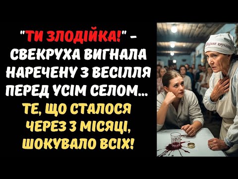 Видео: СВЕКРУХА ПУБЛІЧНО НАЗВАЛА НЕВІСТКУ ЗЛОДІЙКОЮ І ВИГНАЛА З ВЕСІЛЛЯ ПЕРЕД УСІМА ГОСТЯМИ...