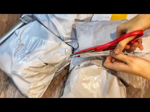 Видео: ASMR Unboxing AliExpress + Wildberries Распаковка БЕЗ шёпота АСМР no voice