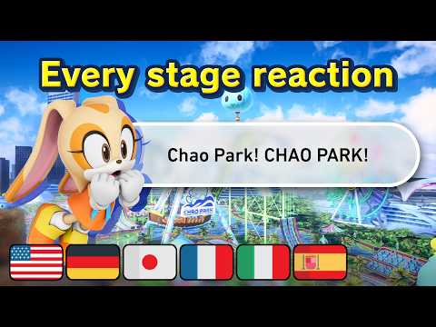 Видео: Sonic Racing: CrossWorlds — Все комментарии к уровням (многоязычные, чистый звук)