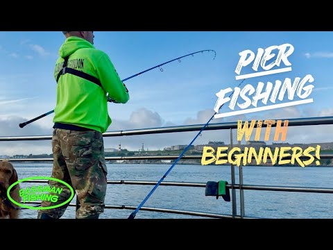 Видео: Веселая рыбалка с пирса в самом большом рыболовном месте Плимута!