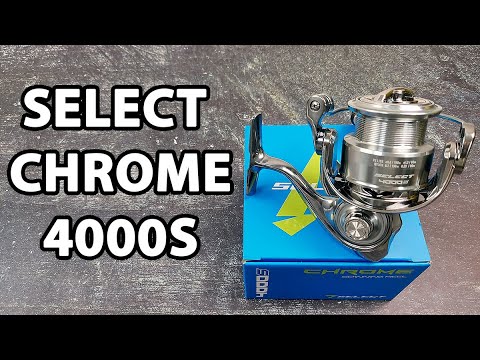 Видео: Котушка Select Chrome 4000S (підшип. 6+1), низькопрофільна шпуля