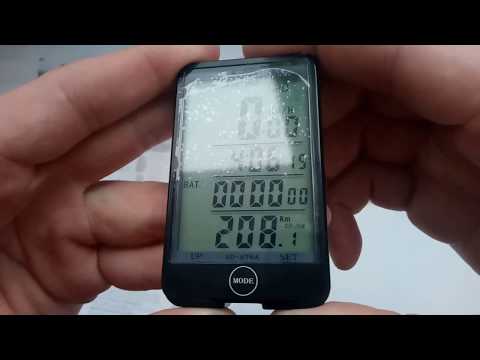 Видео: Проводной велокомпьютер sunding sd 576a (576c) bicycle computer обзор, настройка, инструкция, отзывы