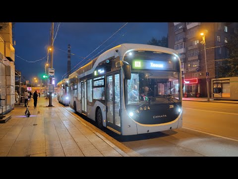 Видео: Транспорт Екатеринбурга 21 августа 2025 г.