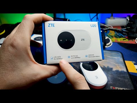 Видео: Быстрый интернет через SIM карту модем ZTE U20 портативный роутер VS Сравнение обзор ZTE U10S Pro