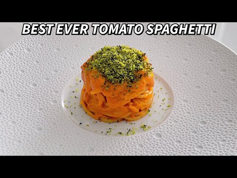 Видео: Изысканные томатные спагетти с базиликом и грецкими орехами