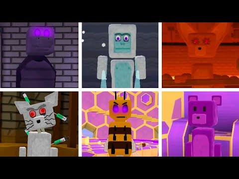 Видео: Все боссы Super Bear Adventure| Super Bear Adventure all bosses