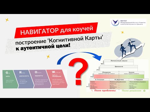 Видео: Навигатор для коучей: построение 'Когнитивной карты' к аутентичной цели клиента