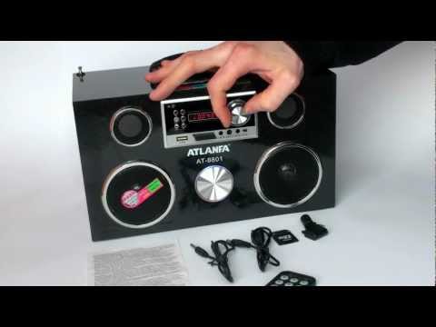 Видео: Колонки ATLANFA AT-88.01. Видеообзор и тест
