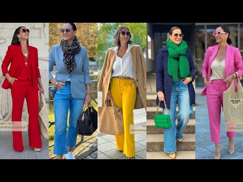 Видео: Естественные женщины старше 50, 60, 70 лет / идеи нарядов / трендовые наряды 2025 года