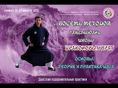 Видео: 0/5 Восемь Методов Лун Мэнь. Основы Тайцзицюань. Теория и практика шага в Лун Мэнь