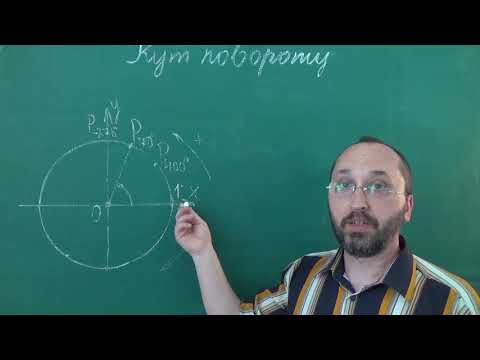 Видео: Тема 1 Урок 1 Кут повороту - Алгебра 10 клас