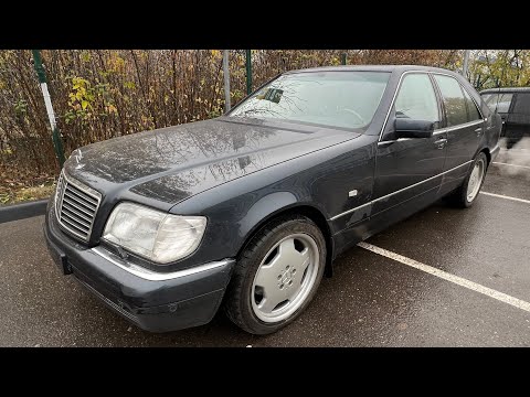 Видео: Mercedes-Benz S600 W140 (КАБАН), 350.000км, 1997г, продаётся за 3.100.000 рублей.