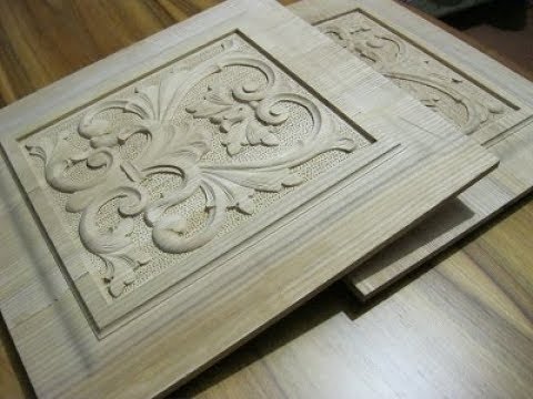 Видео: Резные филенки на двери часть 2  резьба по дереву