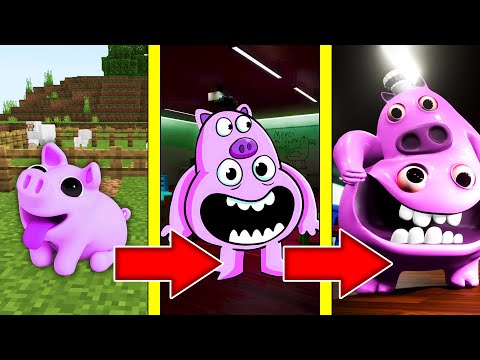Видео: КАК МЕНЯЛСЯ ШЕФ ПИГСТЕР И ЕГО ЖИЗНЕННЫЙ ЦИКЛ В МАЙНКРАФТ ! ЭВОЛЮЦИЯ CHEF PIGSTER GARTEN OF BANBAN 3
