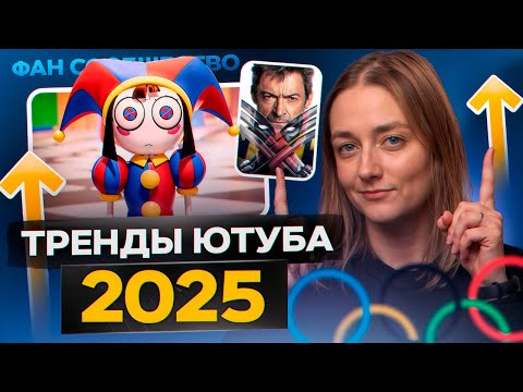 Видео: ЭТО будет ПОПУЛЯРНО на Ютубе в 2025 году