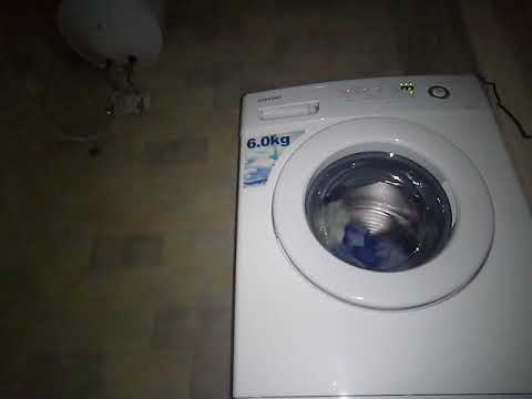 Видео: Стиральная машина Samsung P1271 Синтетика 60° (1/2)