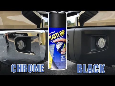 Видео: Toyota Tundra - передний и задний бампер Plastidip