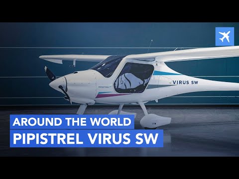Видео: Вокруг света на тренажёре? Вирус Pipistrel LSA!