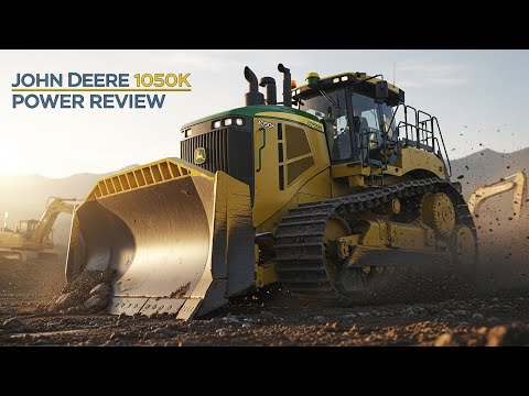 Видео: Гусеничный трактор John Deere 1050K | Полный обзор, характеристики и описание функций