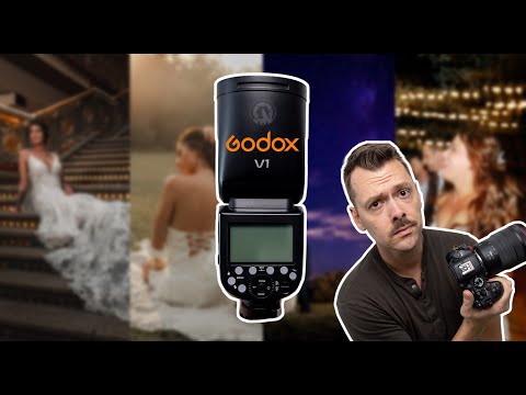 Видео: Фотосъемка со вспышкой Godox V1 — откройте всю мощь (работает со всеми вспышками)