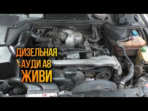 Видео: Audi A8 D2 2,5 TDI оживление мертвеца