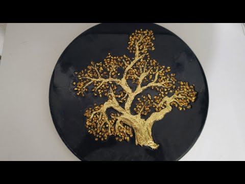Видео: Интерьерная картина, дерево 
