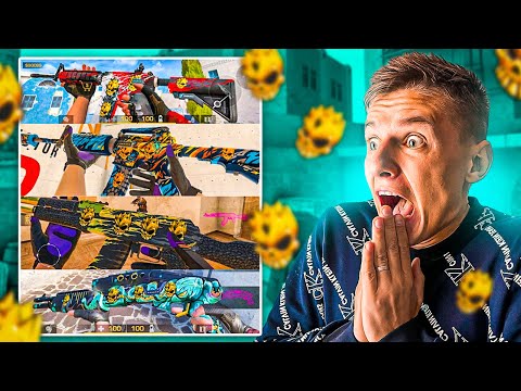 Видео: ЭТО ТРЕШ 🤯 ОБКЛЕИЛ ВЕСЬ ИНВЕНТАРЬ ГОЛД СКУЛЛАМИ