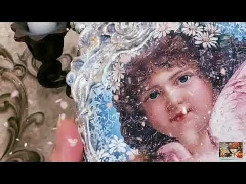 Видео: Новогодний подвес из старого музыкального диска.