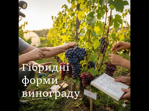 Видео: Гібридні форми винограду селекціонерів-аматорів