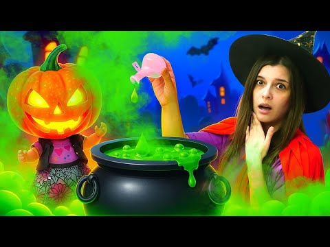 Видео: Ох уж эти куклы!🎃 Маша и Барби СПАСАЮТ Штеффи от волшебной ТЫКВЫ!🧙‍♀️✨