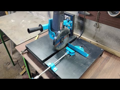 Видео: Making angle grinder stand - Стойка для болгарки