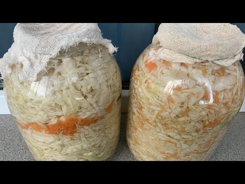 Видео: Кисело зеле в буркани