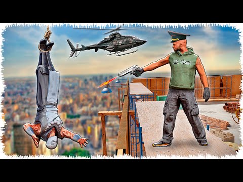 Видео: Полицейский Джонни өте қауіпті тапсырма орындады (GTA V)