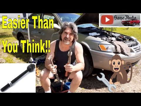 Видео: Toyota Camry 1997-2001, как заменить внутреннюю рулевую тягу