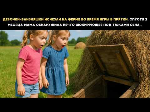 Видео: Её дочери исчезли на ферме,  а спустя 2 месяца мать отодвинула тюк сена и оцепенела от ужаса...