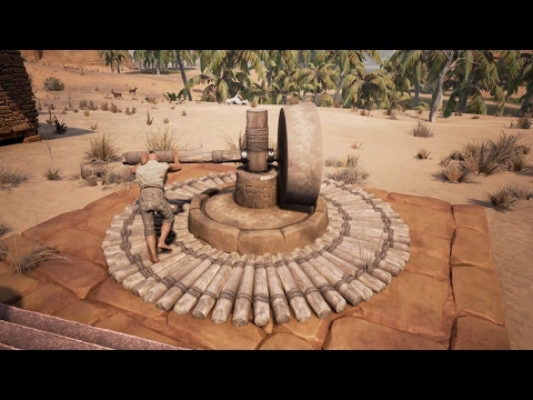 Видео: Conan Exiles - Колесо боли и первый РАБ! Жесть) #4