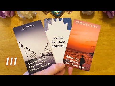 Видео: ОНИ ВЕРНУТСЯ И НЕ ПОДВЕДУТ ВАС 🩷 [КОЛЛЕКТИВНОЕ ЛЮБОВНОЕ ЧТЕНИЕ]💖 #любовноечтение #гаданиенатаро 111