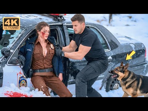 Видео: Отец одиночка нашёл умирающую полицейскую — то, что он и его пёс сделали, шокировало всю полицию!