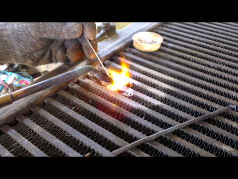 Видео: Пайка алюминиевого интеркулера