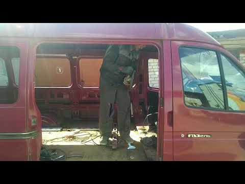 Видео: Переоборудование газели. Часть первая: пилим кузов.