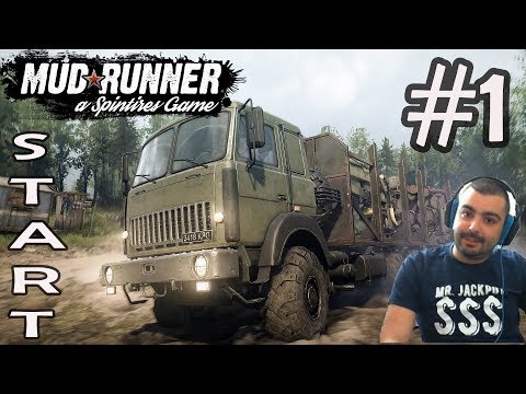 Видео: Начало на  Spintires: MudRunner карах Булдозер
