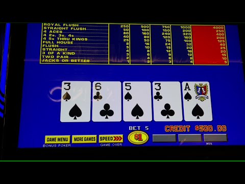 Видео: Видео №7 по бесплатной игре на $10 000, бонусный покер на $1
