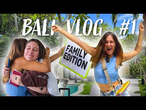 Видео: Не виделись с семьей 1,5 года!!! Долгожданная встреча на Бали | FAM EDITION #1