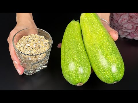 Видео: Кабачки с овсянкой вкуснее мяса! Полезный ужин за 10 минут!